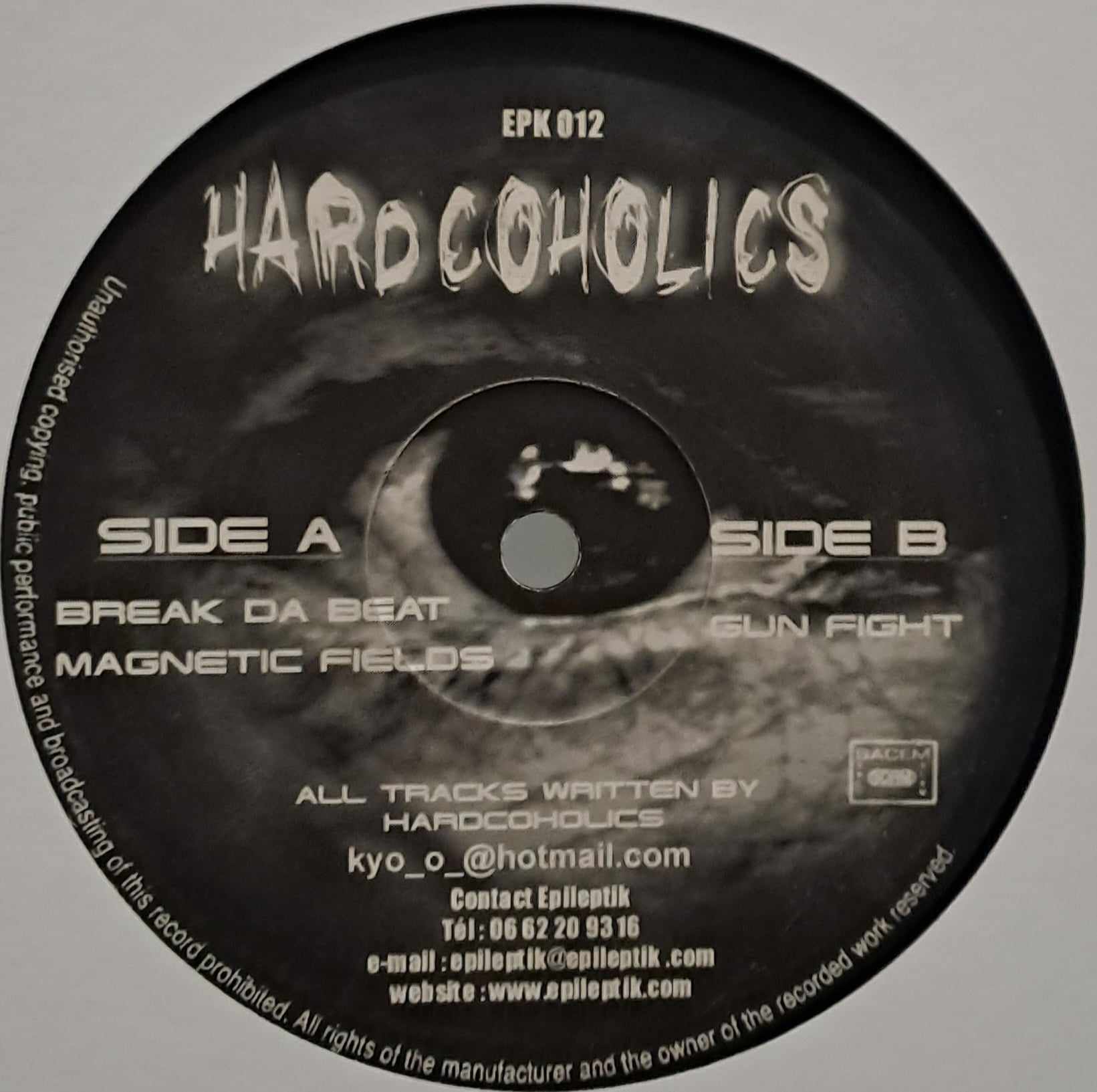 Epileptik 12 - vinyle hardcore
